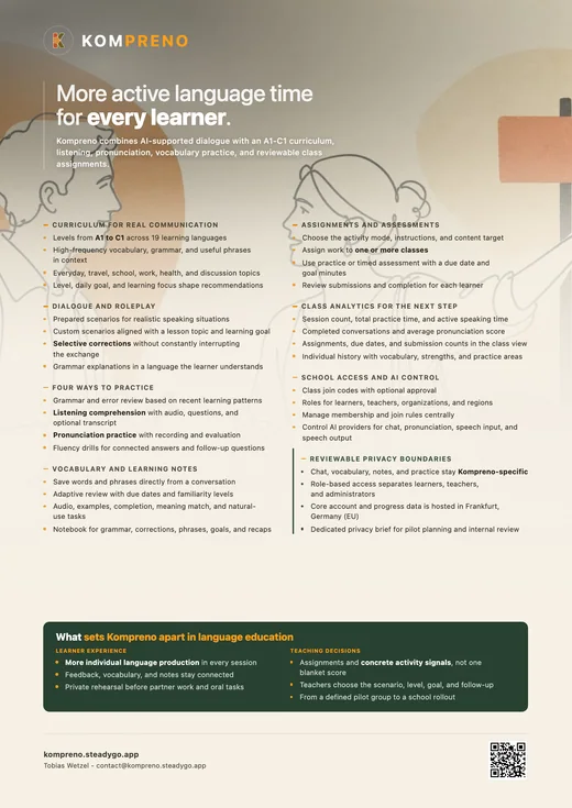 Kompreno Flyer